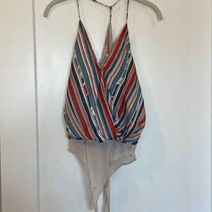 ASTR spaghetti strap bodysuit